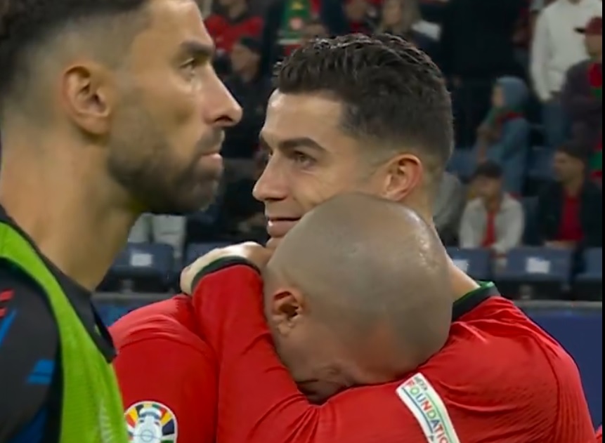 Ronaldo i Pepe nie wytrzymali. Uchwycono poruszający moment [WIDEO]
