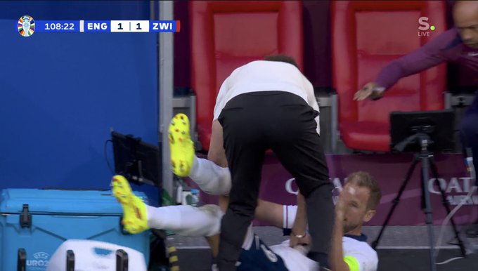 Groźnie! Kane i Southgate nagle się zderzyli [WIDEO]
