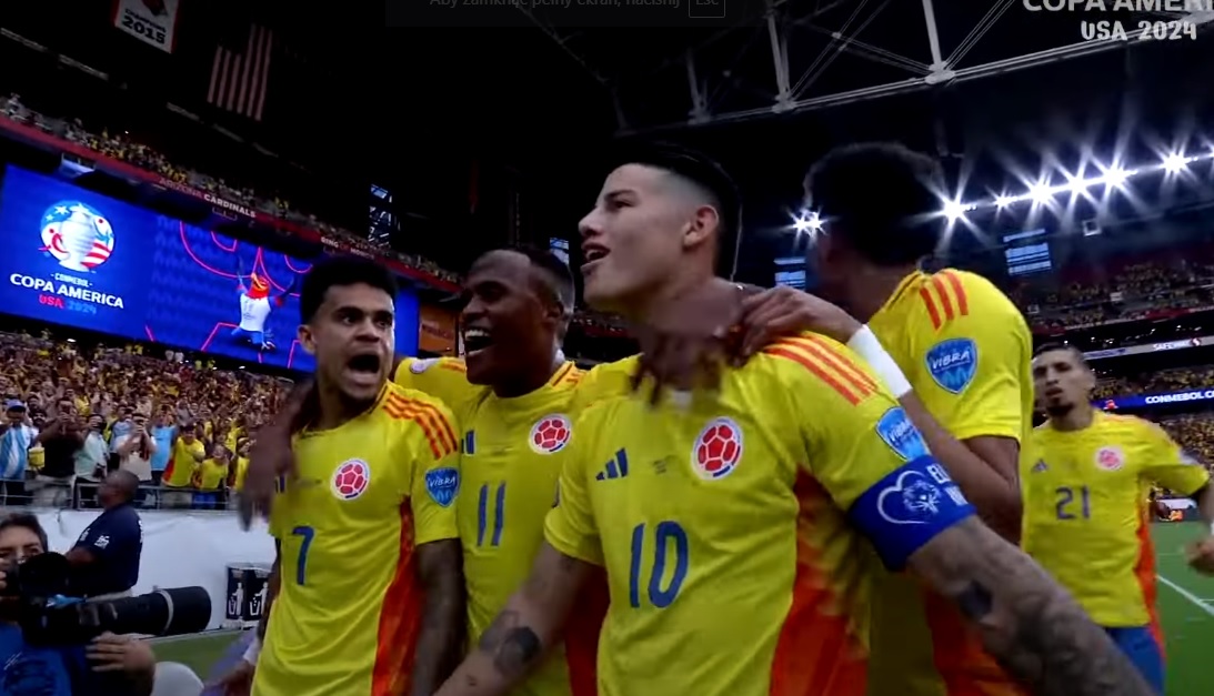 Kolumbia demoluje w Copa America! Koncert Jamesa Rodrigueza [WIDEO]