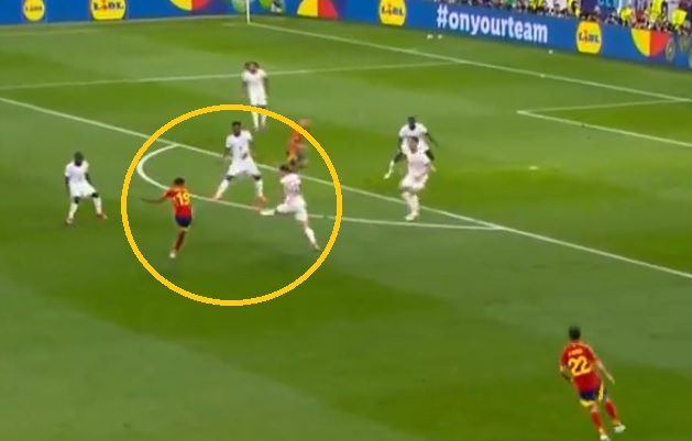 Yamal nie jest z tej planety! Co za gol! [WIDEO]