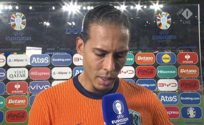 Van Dijk załamany po meczu. Podsumował sędziego