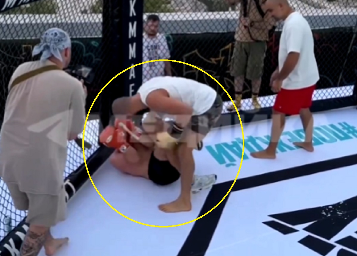 Gwiazdor UFC pastwił się nad influencerem. Festiwal brutalności [WIDEO]