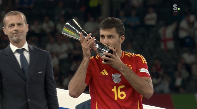 Oto najlepszy gracz EURO! Mistrz doceniony