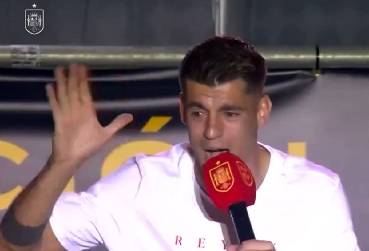 Morata wbił szpilkę niemieckiemu gwiazdorowi. Zaskoczenie na fecie [WIDEO]