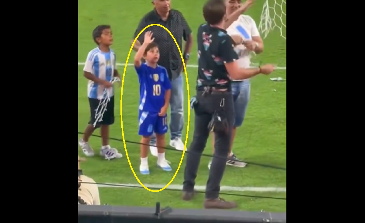 Sceny po finale Copa America. Tak zachował się syn Messiego [WIDEO]