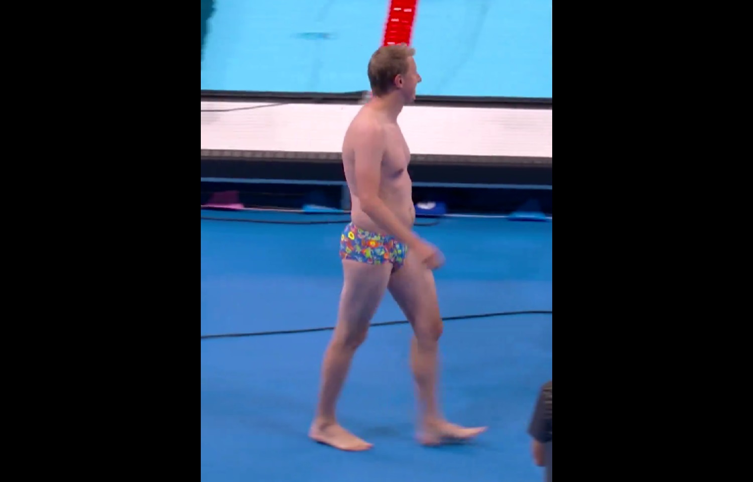 Nietypowy "bohater" igrzysk. Uprzedził Polkę [WIDEO]