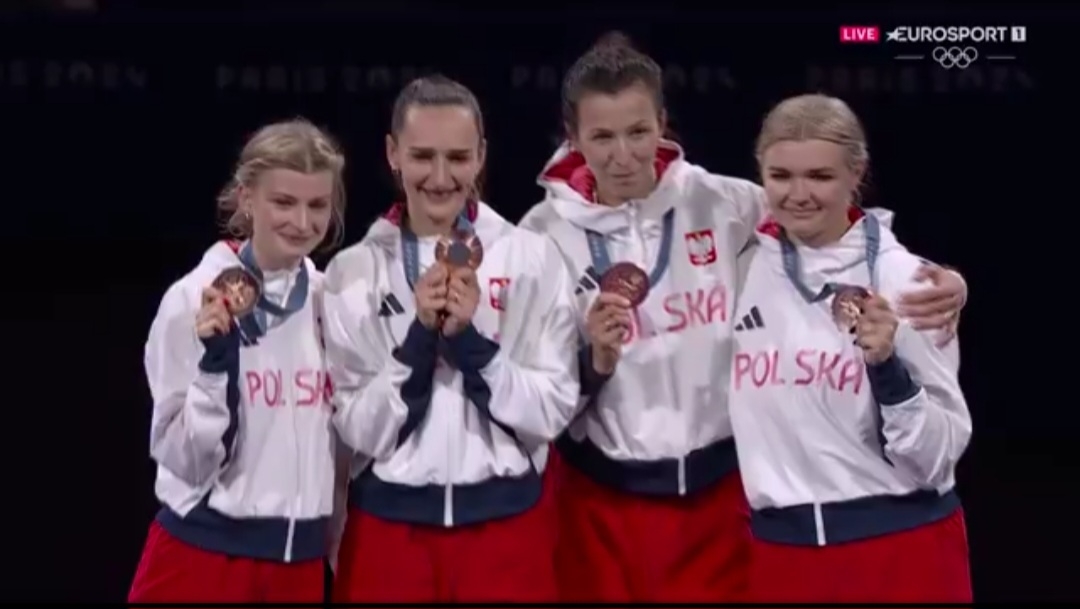 Polki odebrały medale olimpijskie! Wyjątkowa chwila w Paryżu [WIDEO]