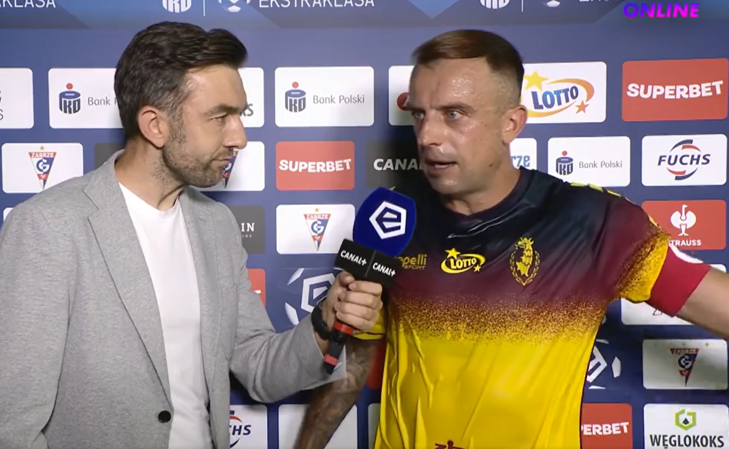 Grosicki nie wytrzymał. Odpalił się przed kamerami [WIDEO]
