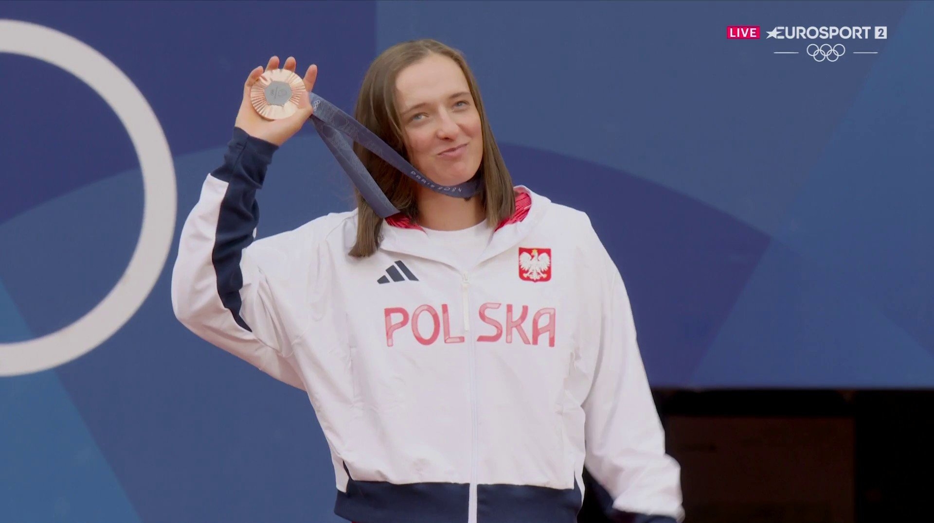Piekielnie ważne słowa Świątek. Skomentowała mecz siatkarzy