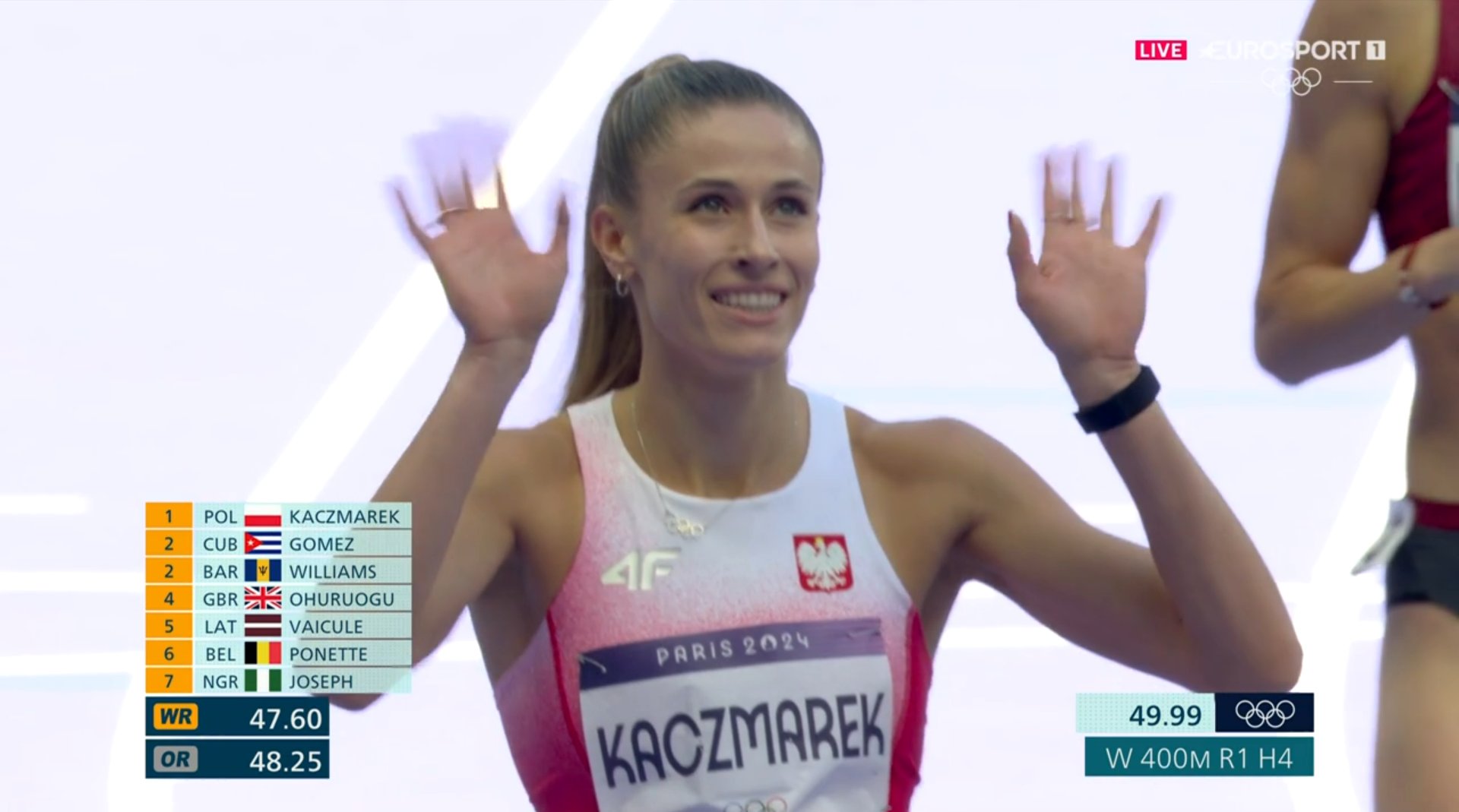 Jest forma! Świetny bieg Natalii Kaczmarek w eliminacjach [WIDEO]