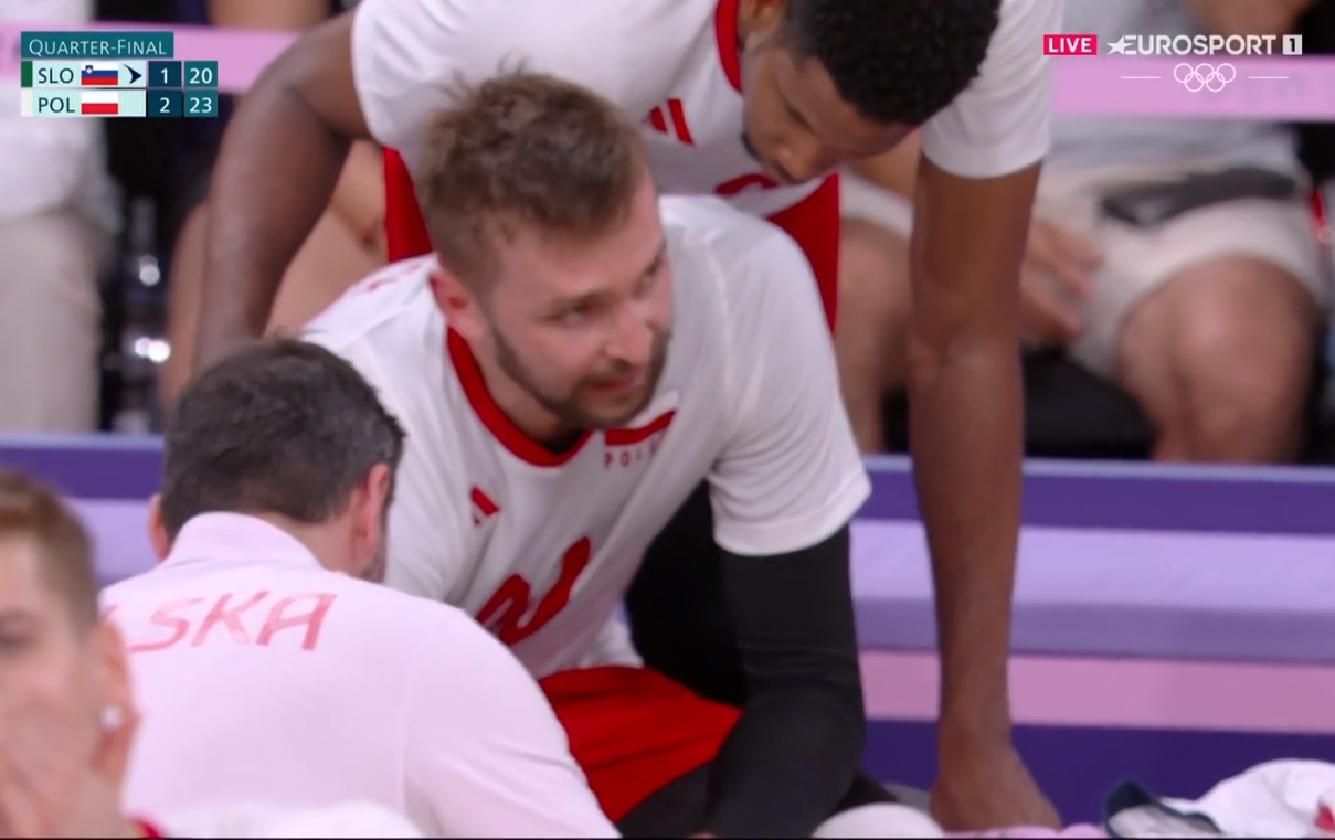 Kontuzja w kadrze siatkarzy. Niepokojący widok po ćwierćfinale