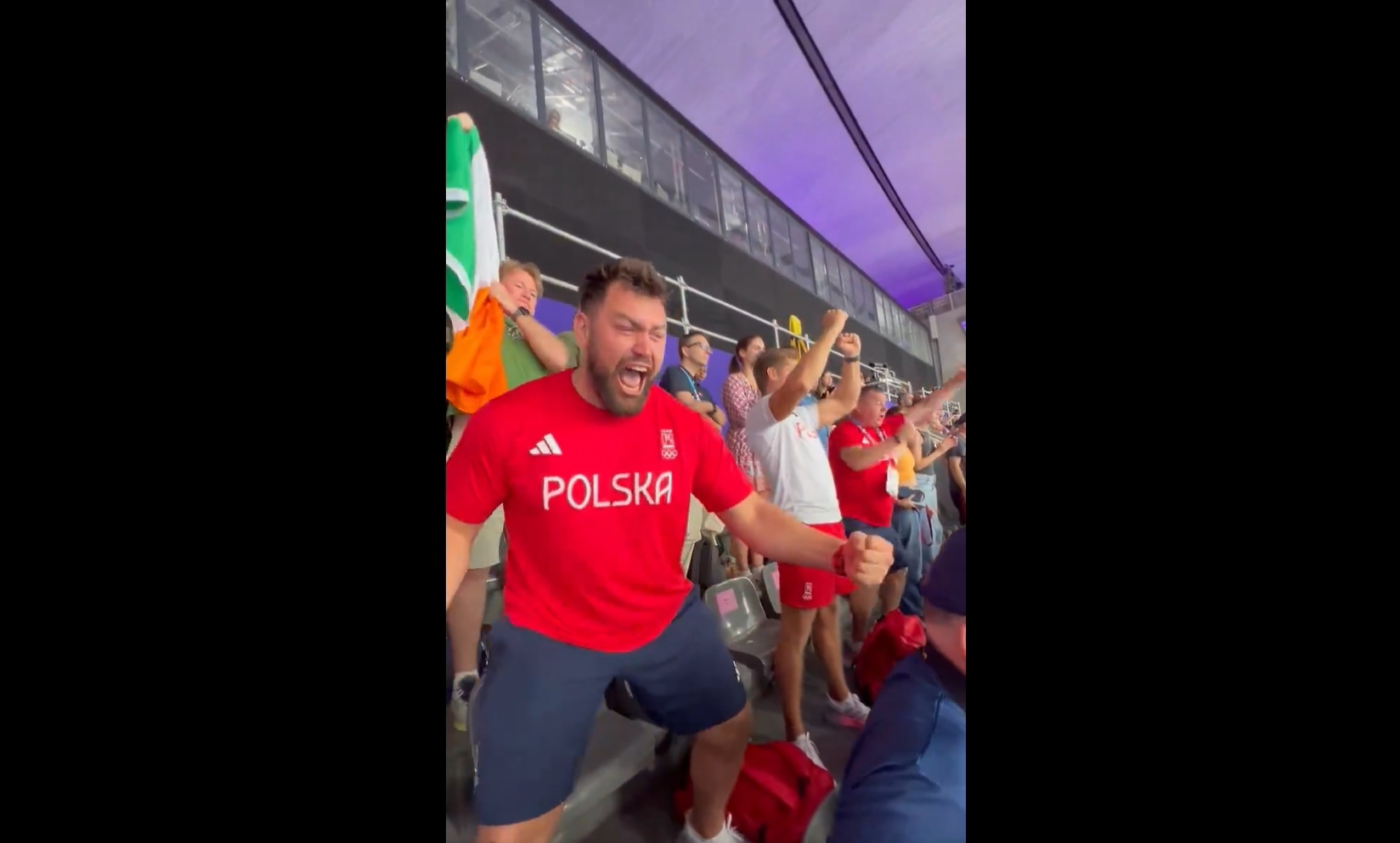 Co za radość! Bukowiecki szalał podczas biegu Kaczmarek [WIDEO]