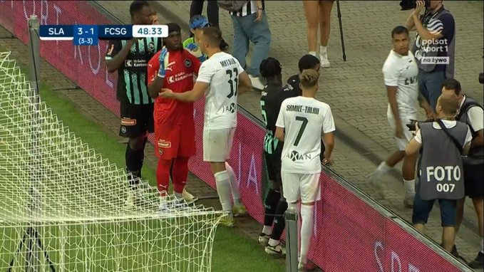 Pachniało skandalem. Mecz Śląska przerwany na kilka minut
