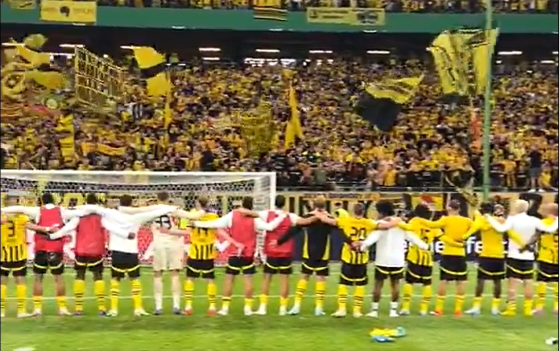 Szok! Tylu kibiców BVB pojechało na mecz z klubem IV ligi [WIDEO]