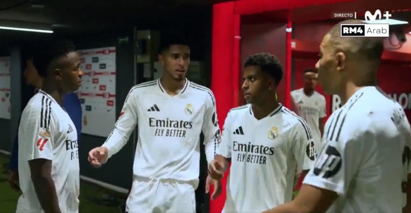 "Wy trzej". Bellingham wydał polecenie Mbappe, Viniciusowi i Rodrygo [WIDEO]
