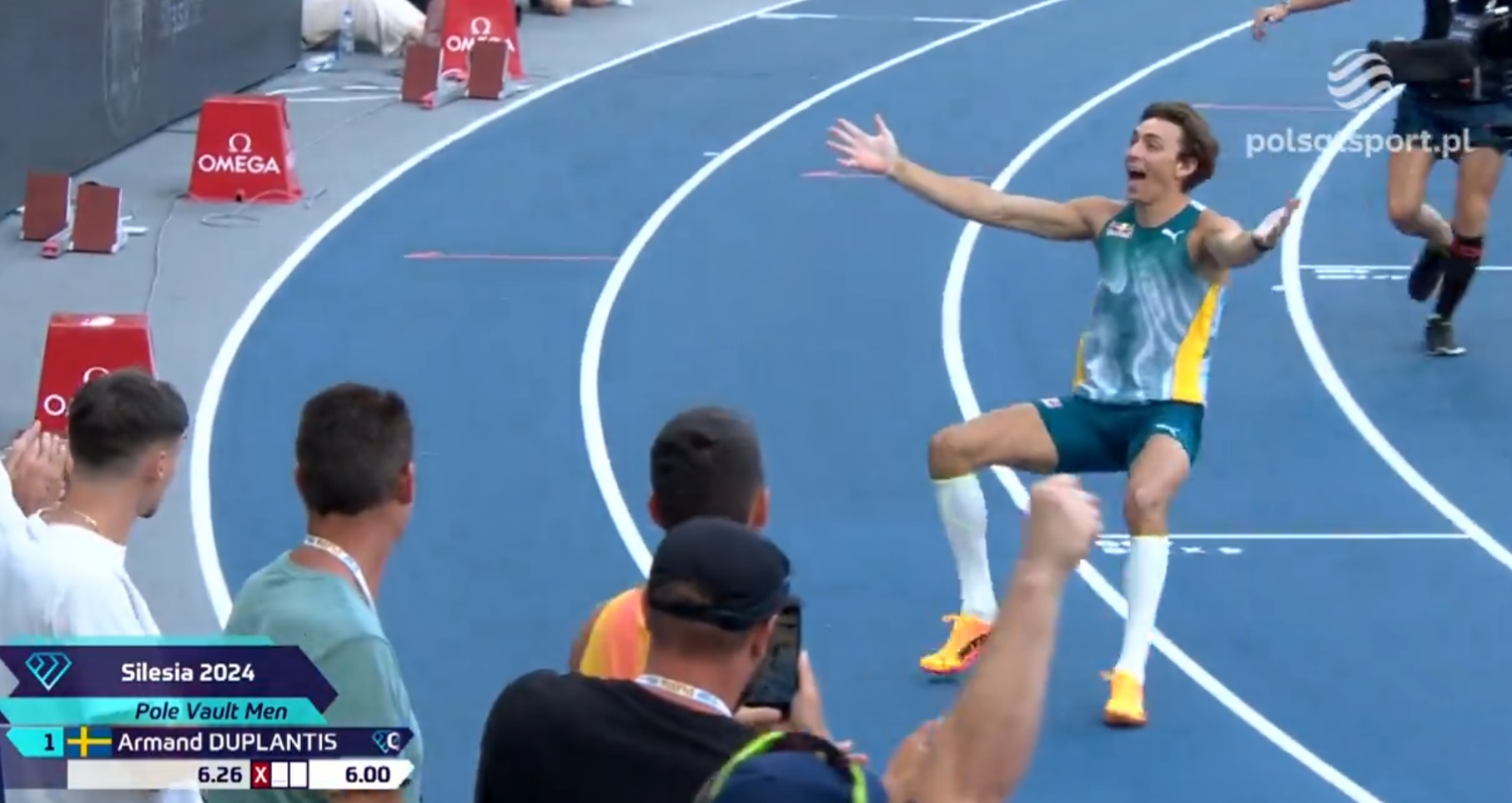 Duplantis znów to zrobił! Kolejny rekord świata, i to na polskiej ziemi! [WIDEO]