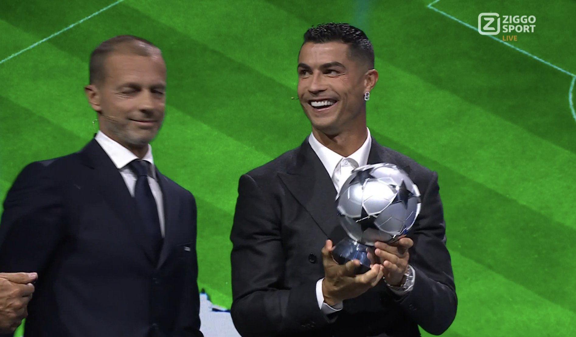 Specjalna nagroda dla Cristiano Ronaldo! Portugalczyk uhonorowany podczas losowania LM