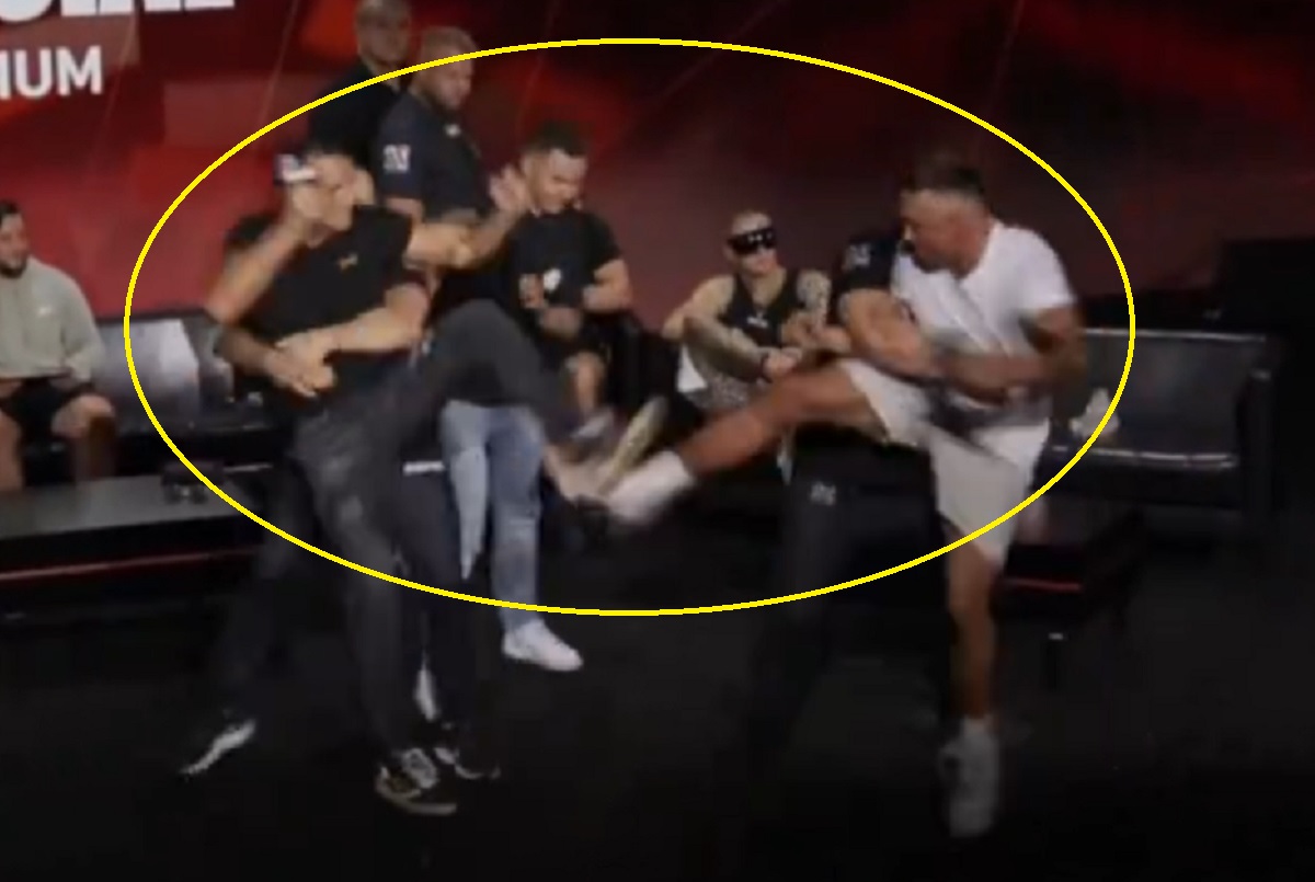 Awantura przed Fame MMA 22. Freakfighter rzucił… butem [WIDEO]