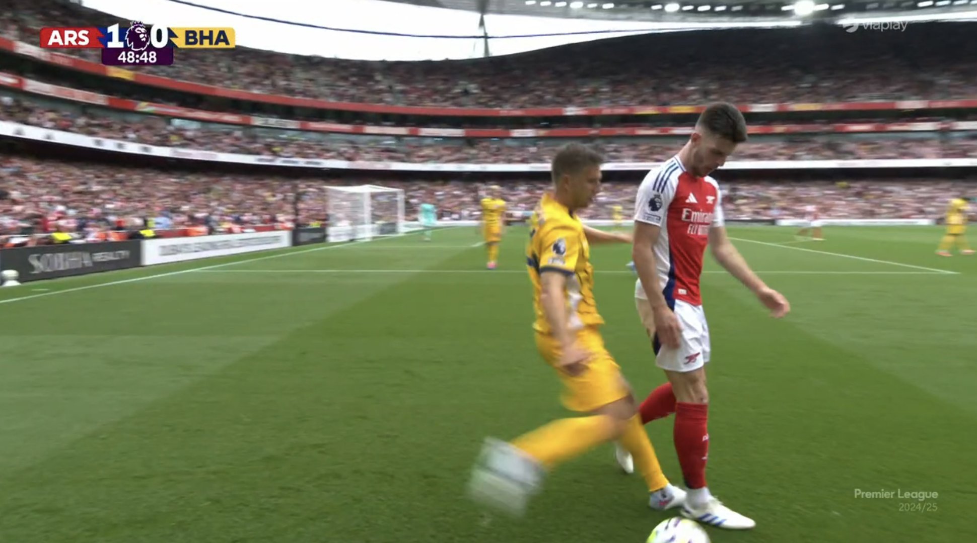 Arteta na gorąco po wyrzuceniu Rice'a. Trener Arsenalu wprost o sędziach [WIDEO]
