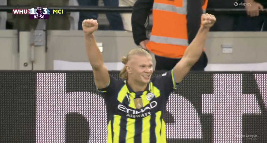 Hat-trick Haalanda, wygrana City! Fabiański musiał wejść [WIDEO]