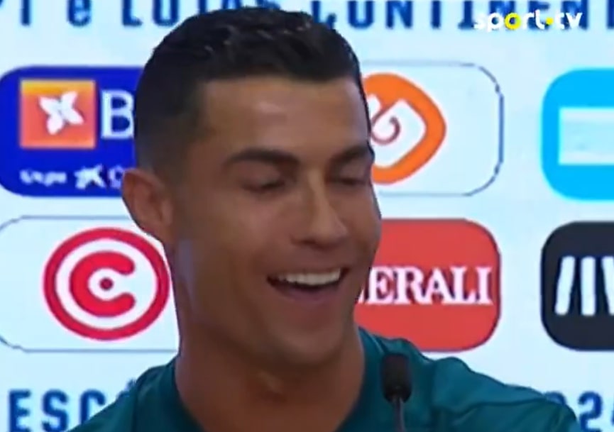Ronaldo naprawdę został o to zapytany. Rozbroił [WIDEO]