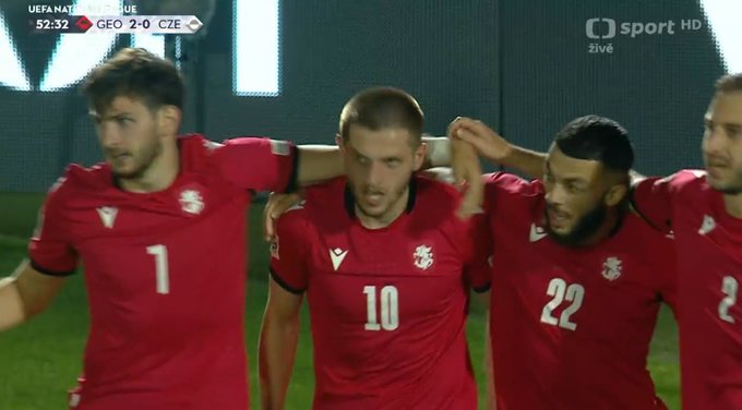 Wielka Gruzja! Absolutna demolka w Lidze Narodów [WIDEO]
