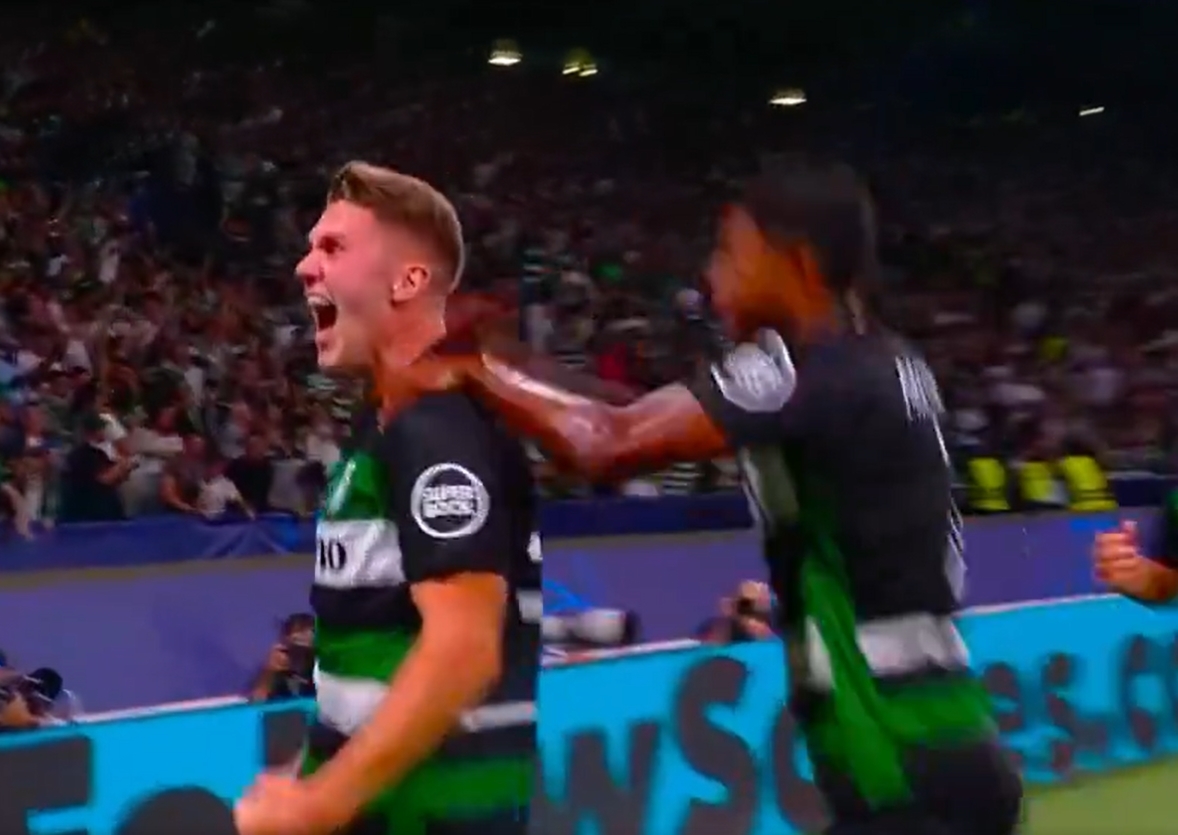On nie zwalnia tempa! Gwiazdor Sportingu znów to zrobił [WIDEO]