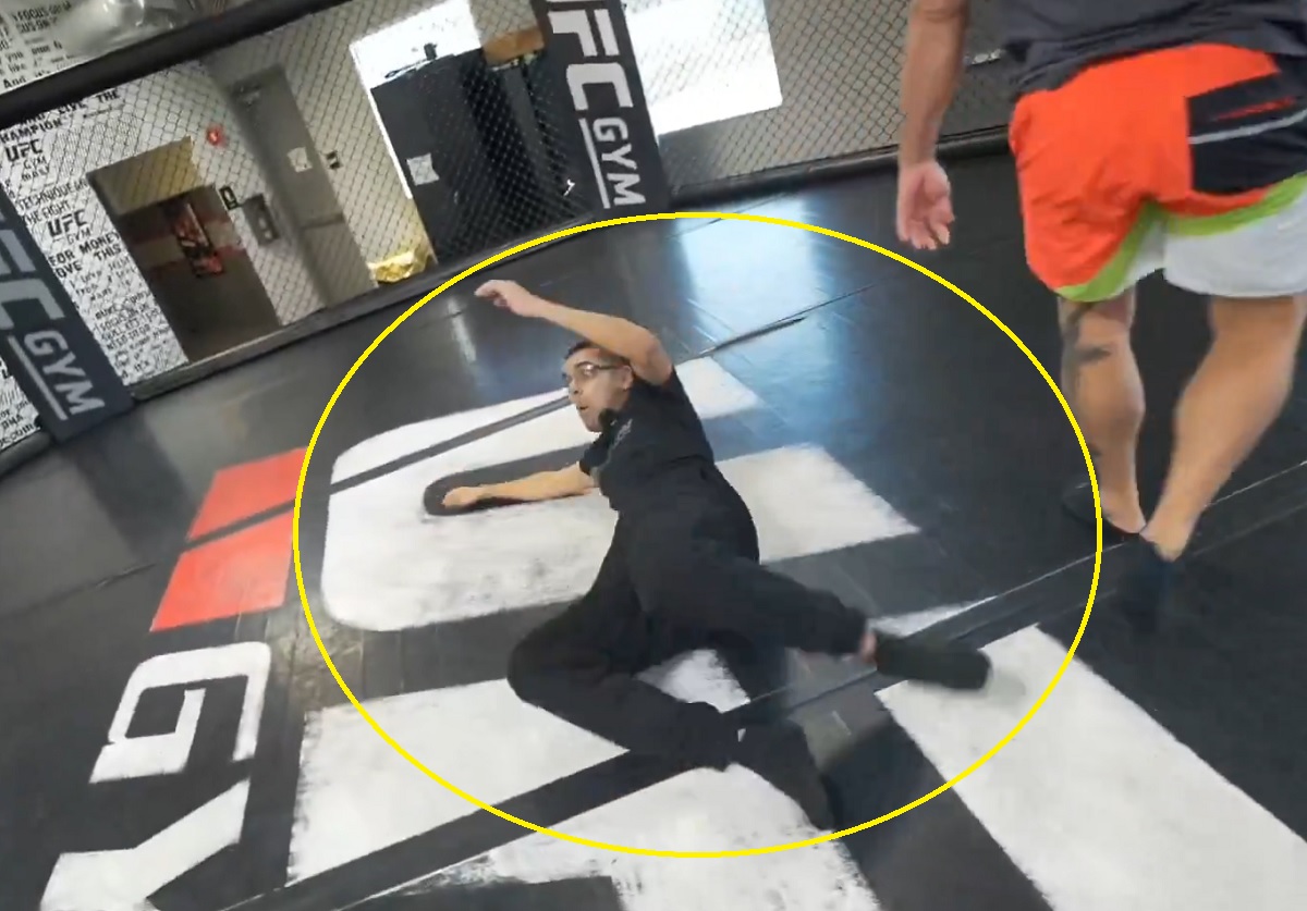 Znany streamer zmierzył się z byłym mistrzem UFC. Szybka lekcja pokory [WIDEO]