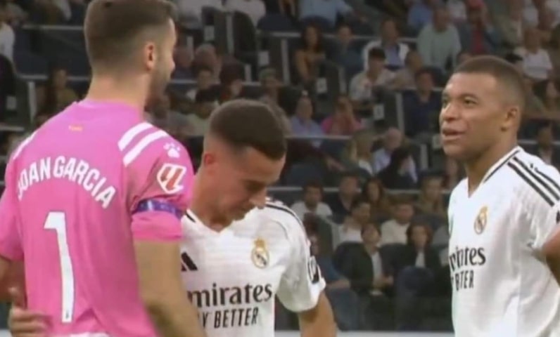 Mbappe zgasił bramkarza rywali. Vazquez aż wybuchł śmiechem
