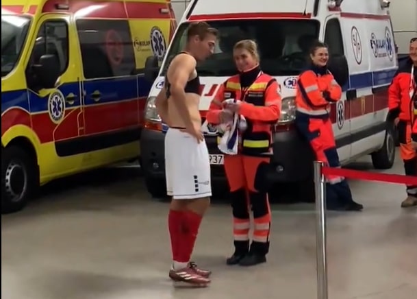 Polak dotrzymał słowa. Oto, co zrobił mimo porażki [WIDEO]