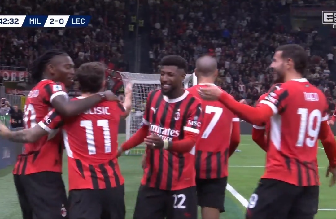 Milan znokautował Lecce. Załatwił sprawę w pięć minut [WIDEO]