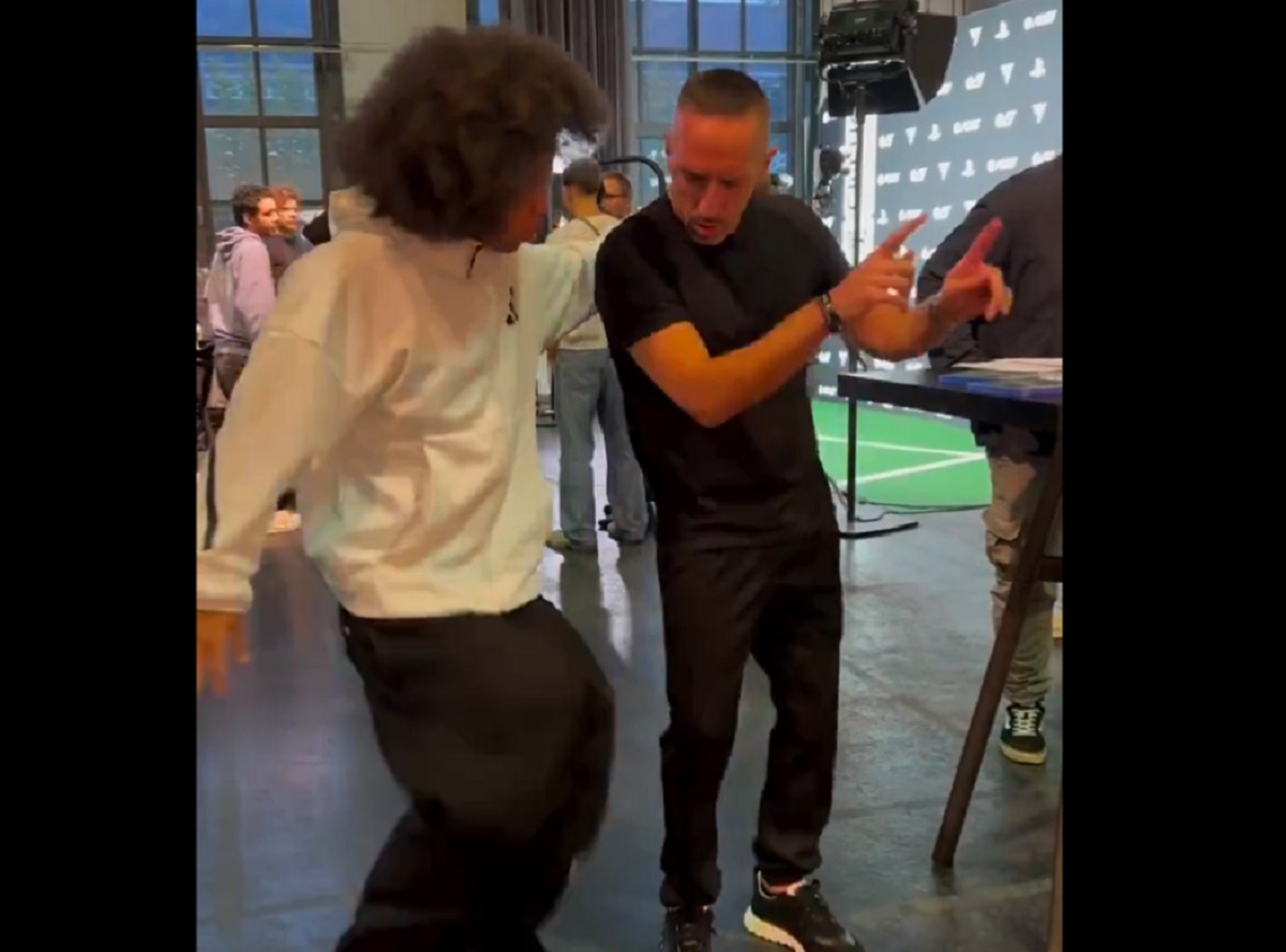 Ribery skradł show. Jego popis podbija social media [WIDEO]