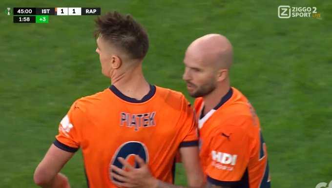 Gol Piątka w europejskich pucharach! Idealna główka [WIDEO]