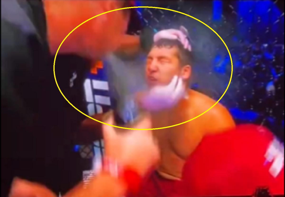 Absurdalne sceny w walce Polaka. Tak zachował się trener jego rywala [WIDEO]