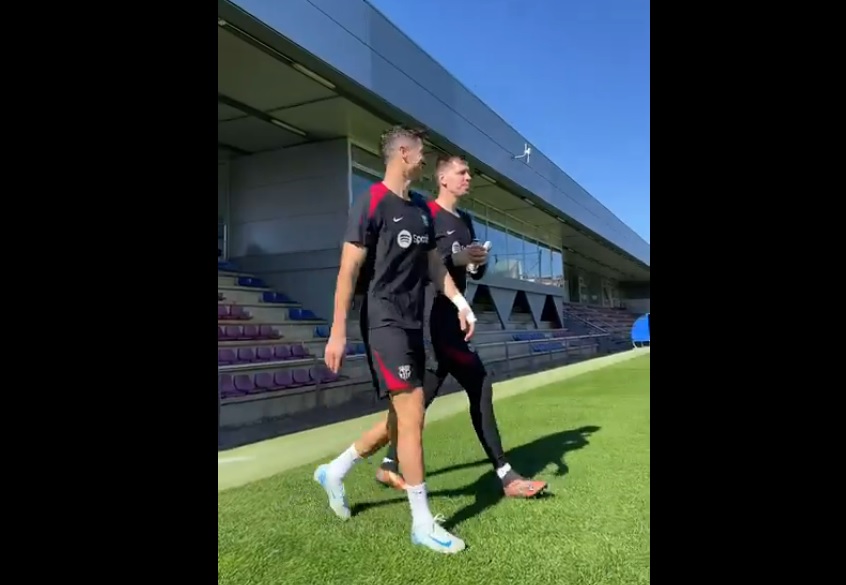 Szczęsny trenuje z Barceloną. Zaczął realizować plan [WIDEO]