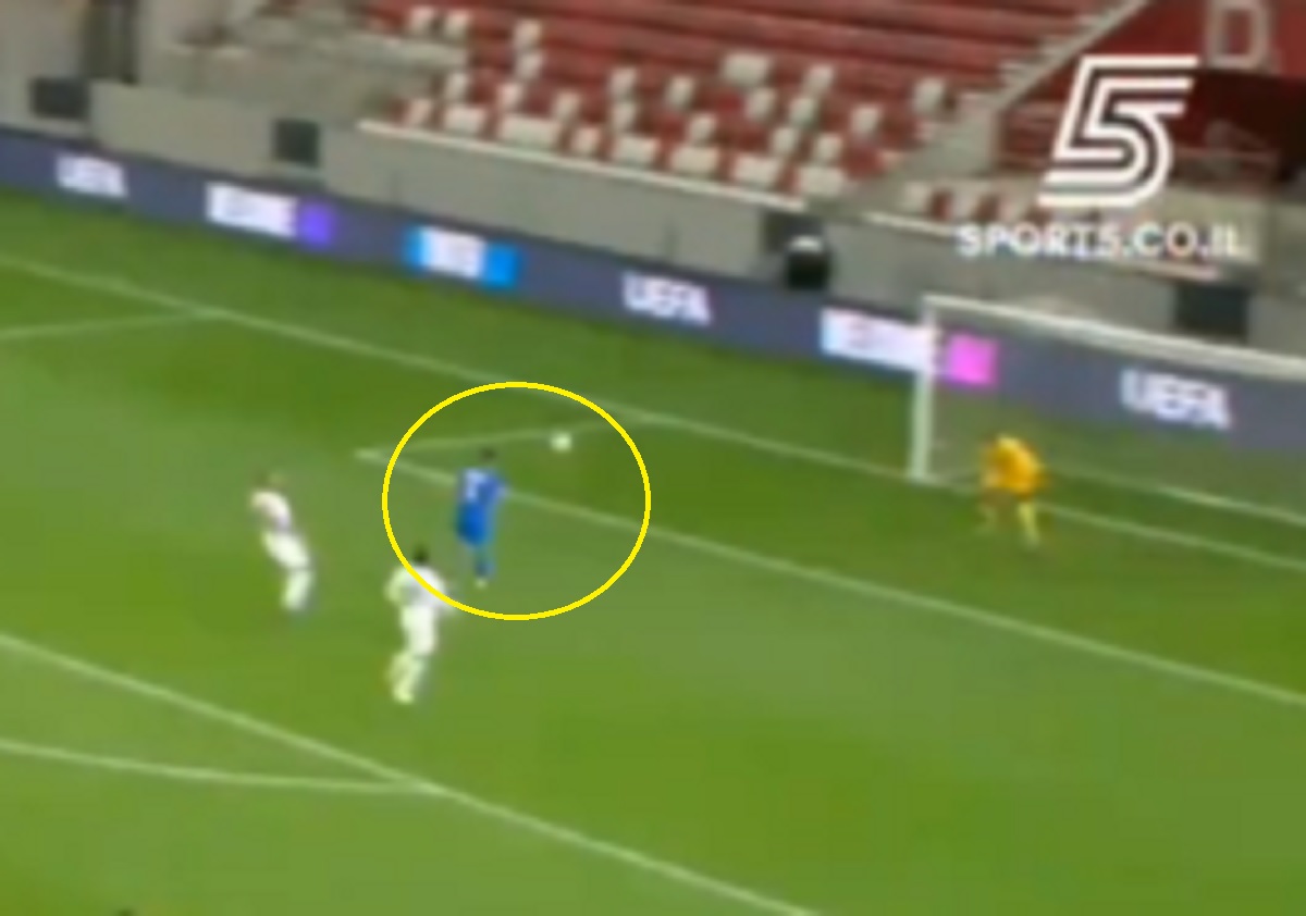 Izraelczyk niczym Van Persie. Francuzi mieli problemy [WIDEO]