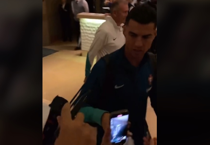 Polscy kibice źli na Crtistiano Ronaldo. Tak ich potraktował [WIDEO]