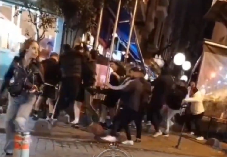 Ostra zadyma przed meczem Ligi Europy. W akcji fani giganta [WIDEO]