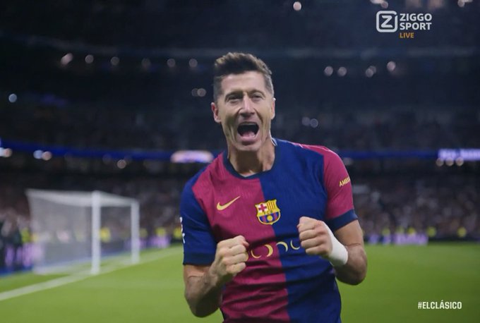 Barcelona upokorzyła Real Madryt! Lewandowski i spółka podbili Bernabeu [WIDEO]