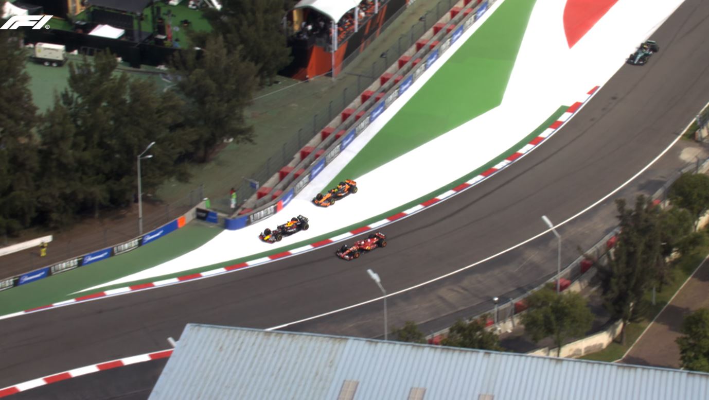 Sainz najlepszy w GP Meksyku! Verstappen kompletnie się pogubił [WIDEO]