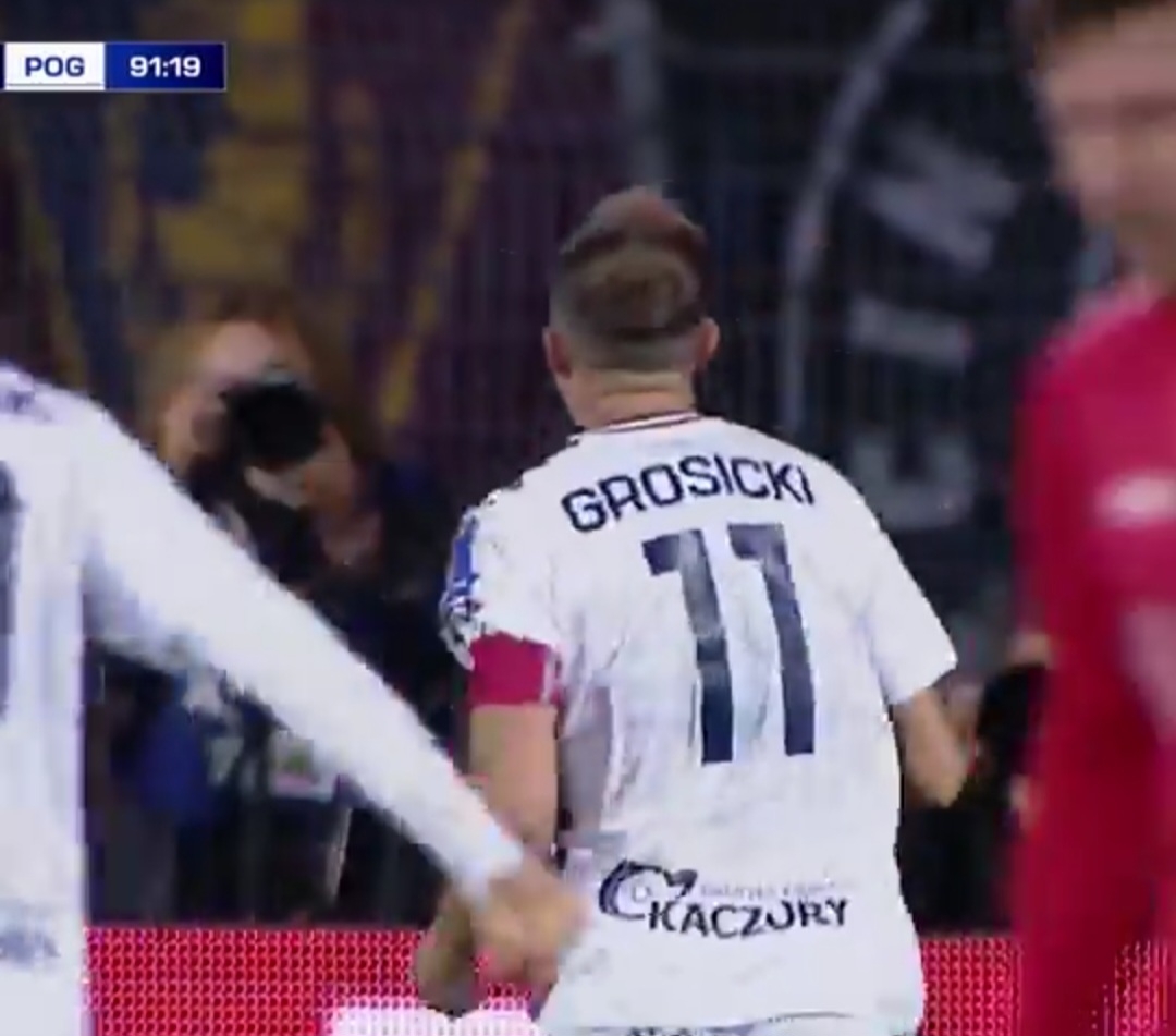 Na kłopoty Grosicki! Męczarnie Pogoni w pucharze [WIDEO]