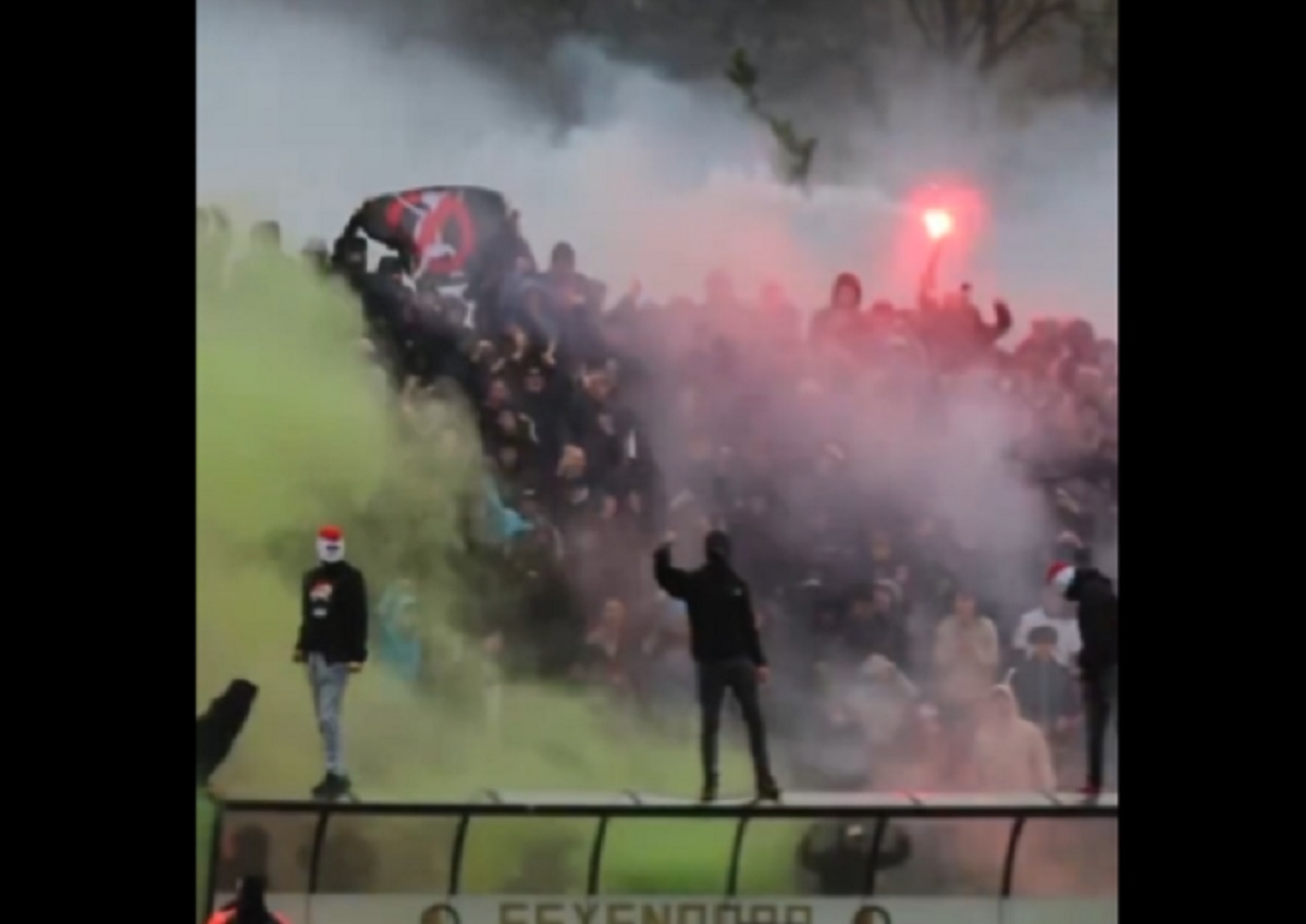 Szalone sceny przed hitem. Ultrasi przejęli bazę treningową [WIDEO]