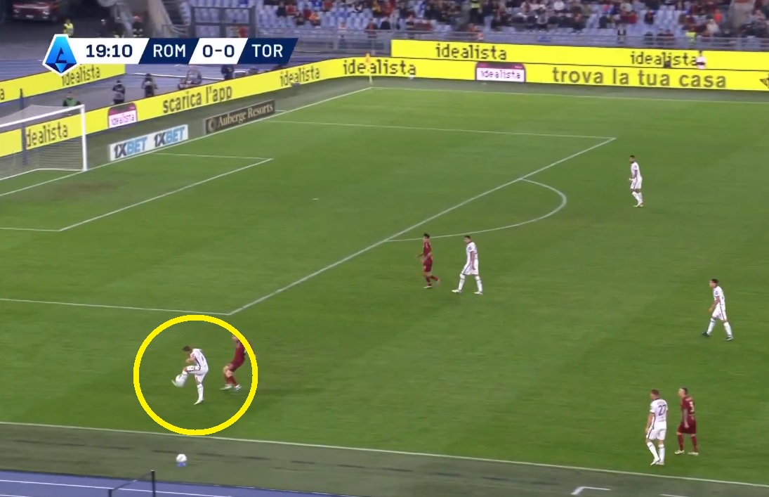 Koszmarny błąd Linetty'ego! Zaliczył asystę przy golu Romy [WIDEO]