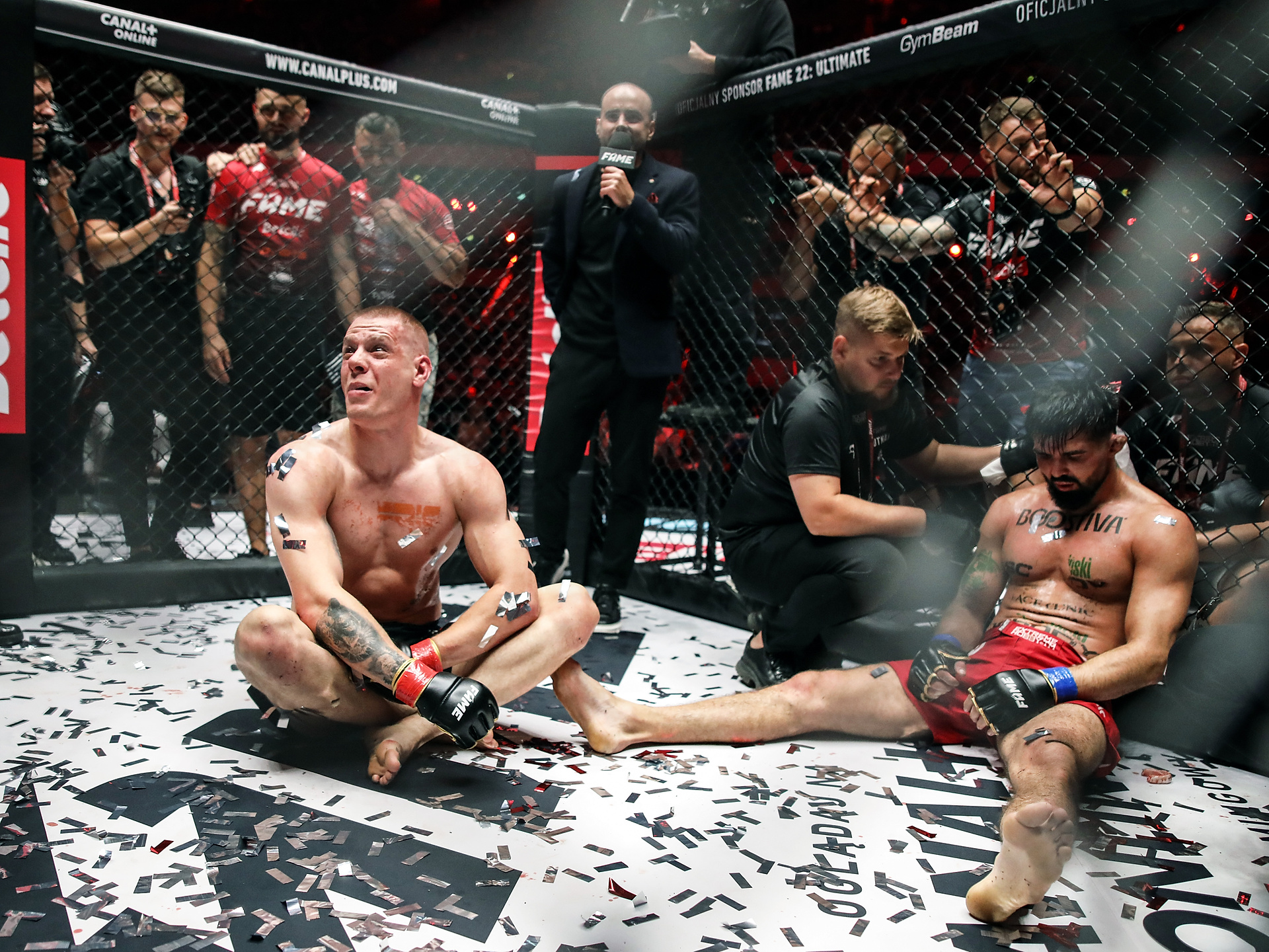 Niepokonany freakfighter odgryzł się gwiazdorowi. Hitowe starcie na horyzoncie