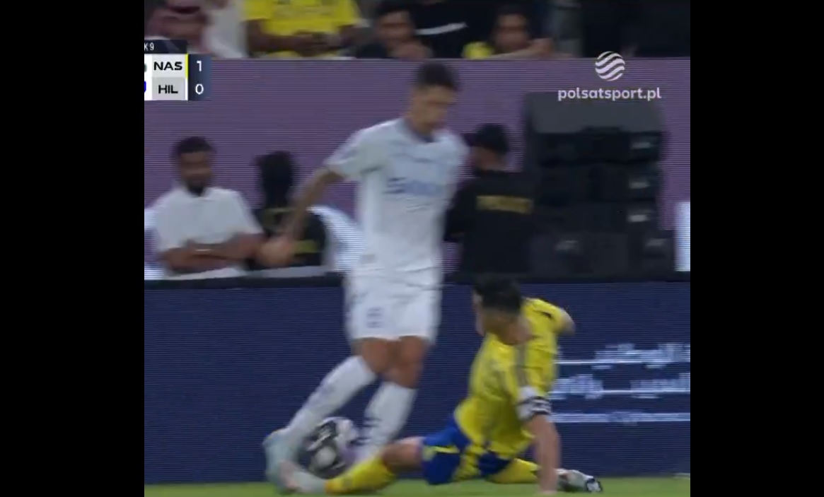 Ronaldo wyciął przeciwnika. Nie mógł pogodzić się z żółtą kartką [WIDEO]