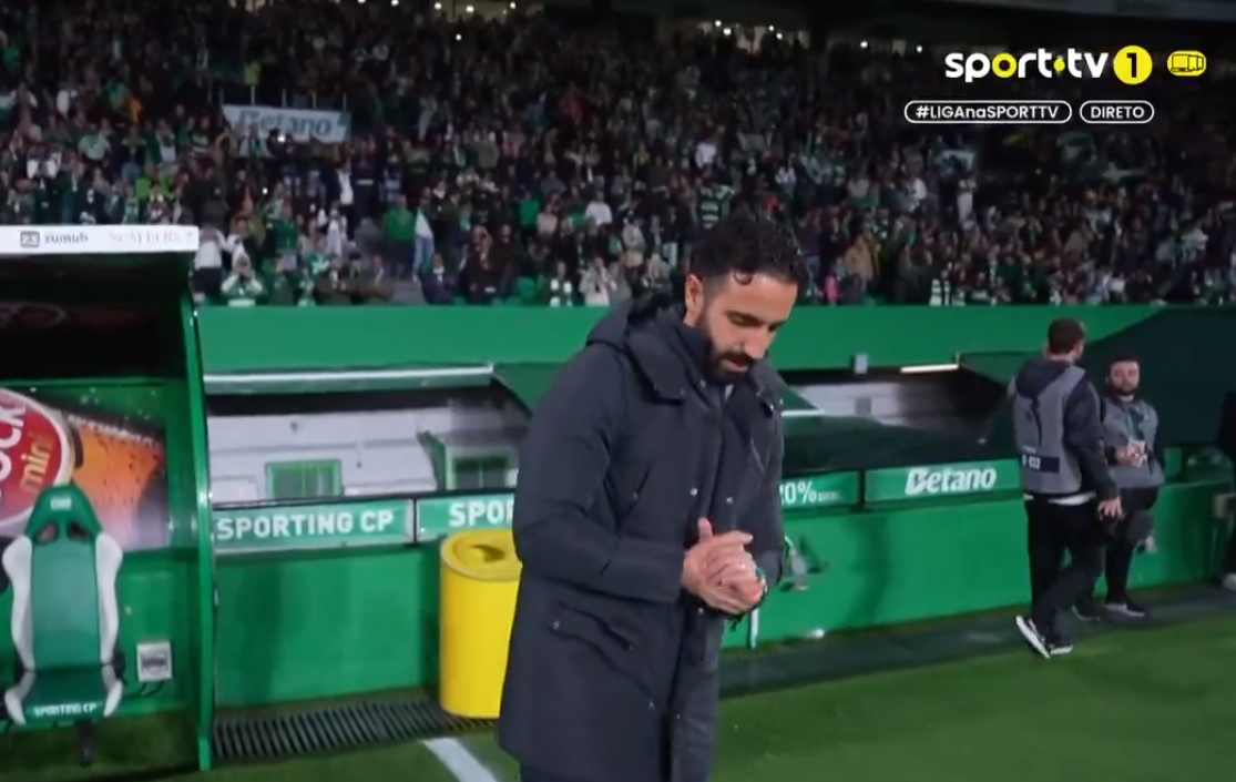 Tak kibice Sportingu żegnają Amorima. Ta reakcja mówi wszystko [WIDEO]