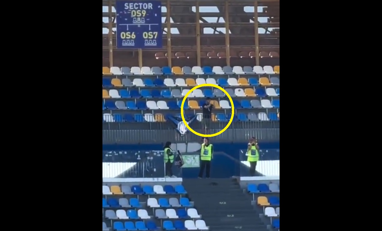 Kevin sam na trybunach. Absurd na meczu Napoli [WIDEO]