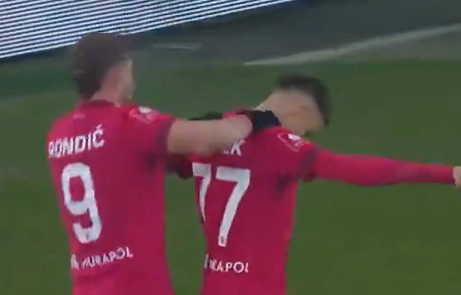 Efektowny dublet piłkarza Widzewa! Zagłębie Lubin pokonane [WIDEO]