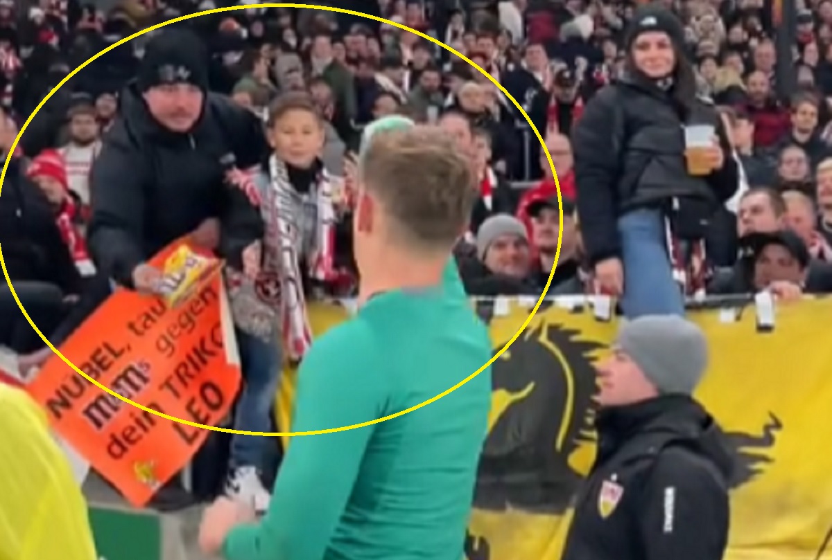 Kibic chciał koszulkę od piłkarza. Nie zgadniecie, co dał mu w zamian [WIDEO]
