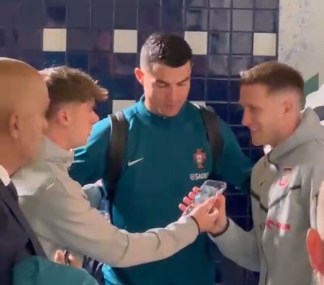 Ronaldo spełnił prośbę Polaków. Pamiątka na całe życie [WIDEO]